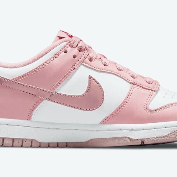 NIKE DUNK LOW PINK VELVET (GRADE SCHOOL) DO6485-600 FAST SHIPPING - Picture 6 of 8